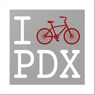 I (bike) PDX Posters and Art